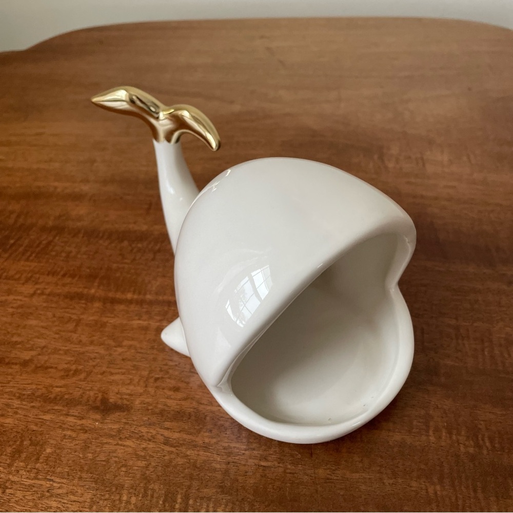 Anthropologie White Whale Trinket Dish - Picture 6 of 10